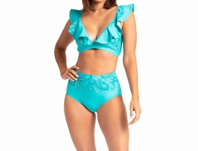 High Waisted Bikini Bottom In St Pete