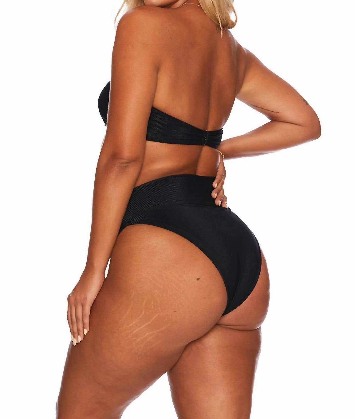 Highway Bikini Bottom In Black