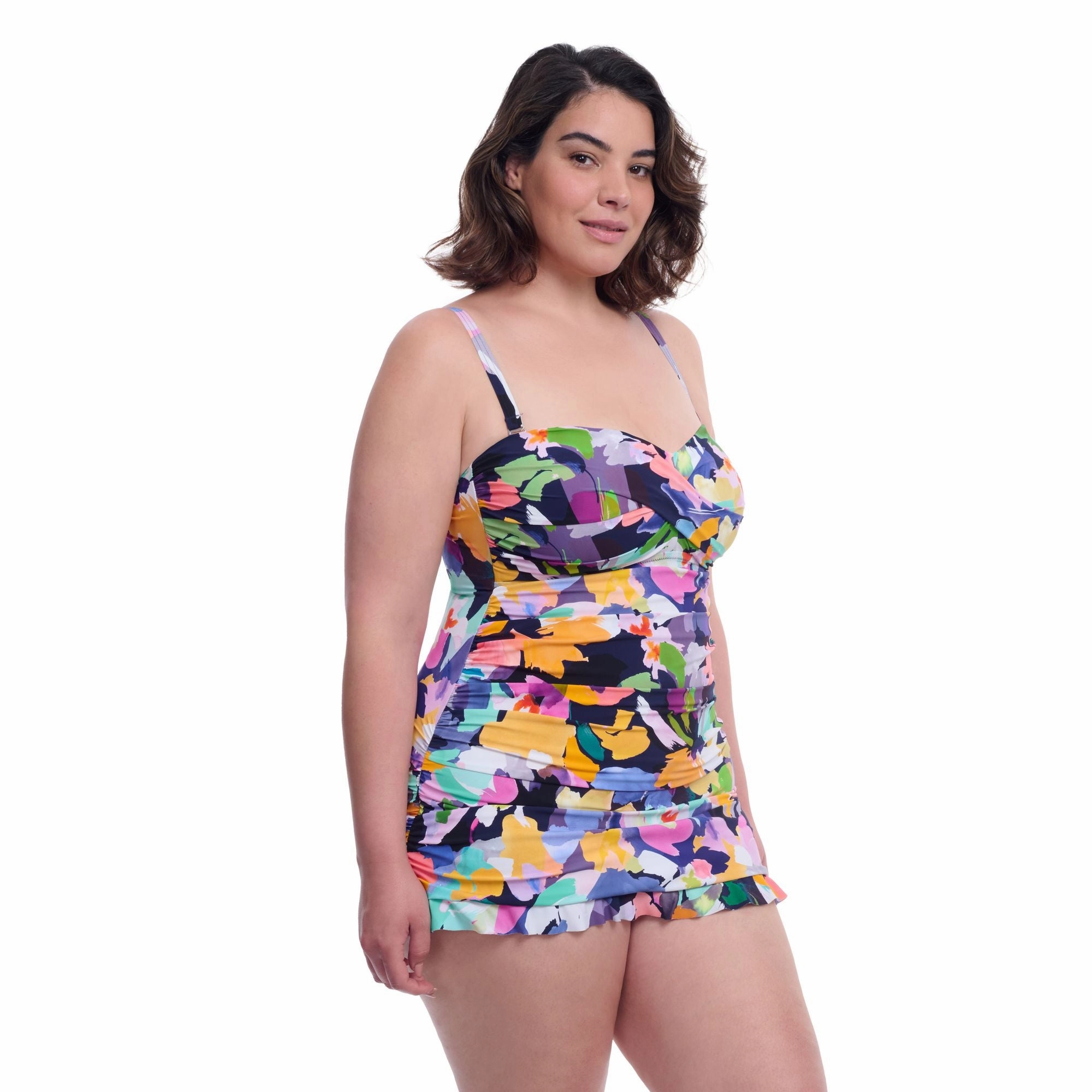 Holi Sweetheart Bandeau Full Figure Swimdress