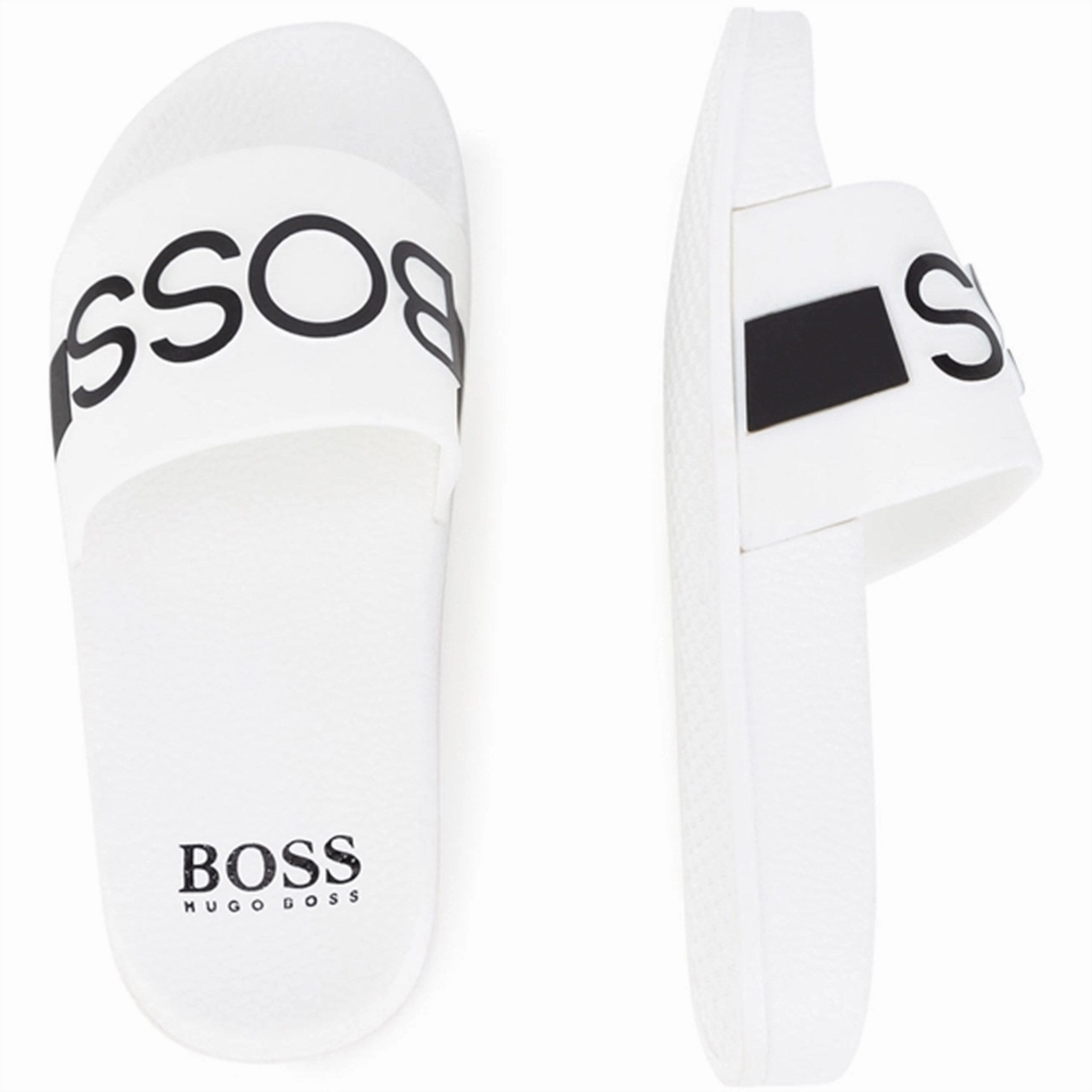 Hugo Boss Aqua Slides White