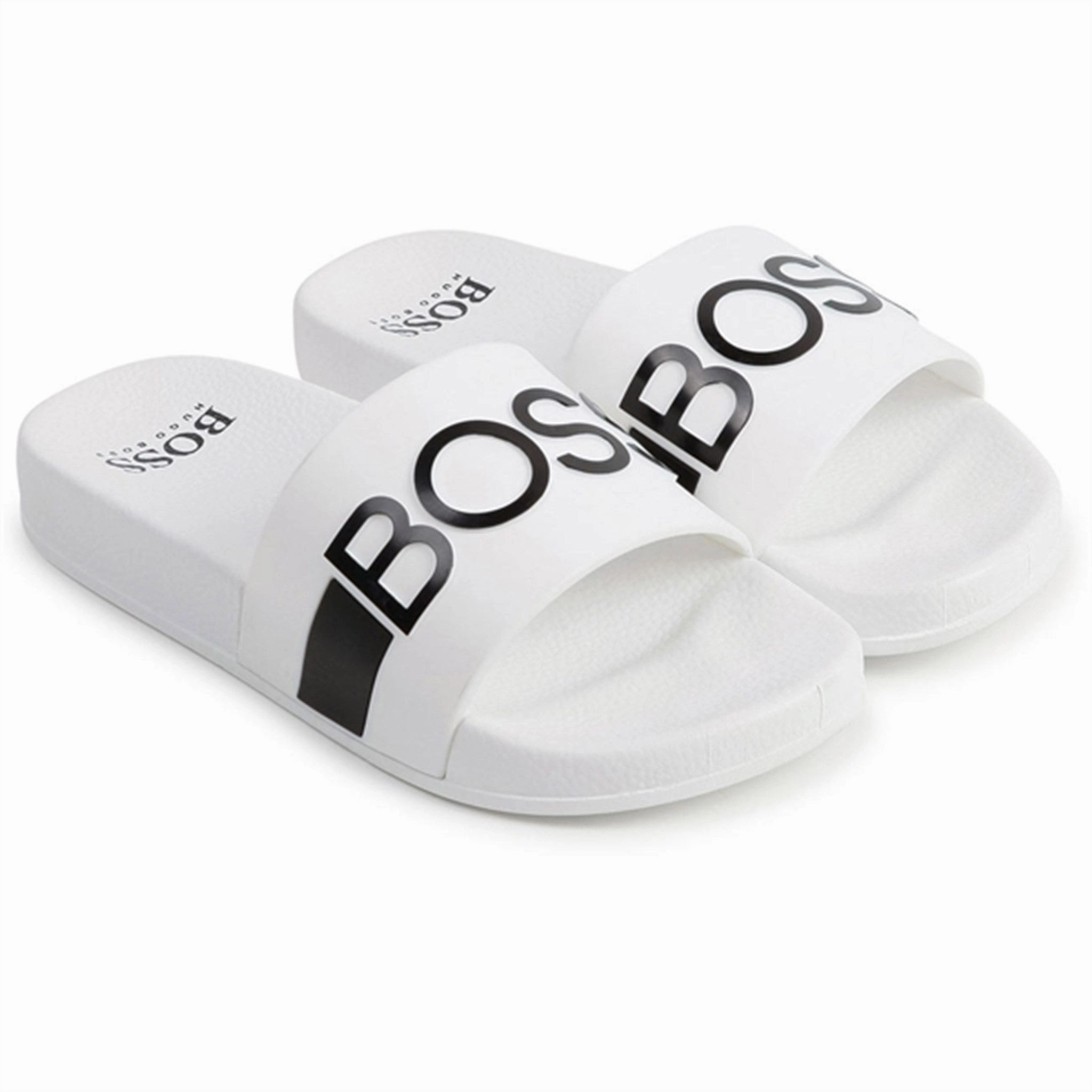 Hugo Boss Aqua Slides White