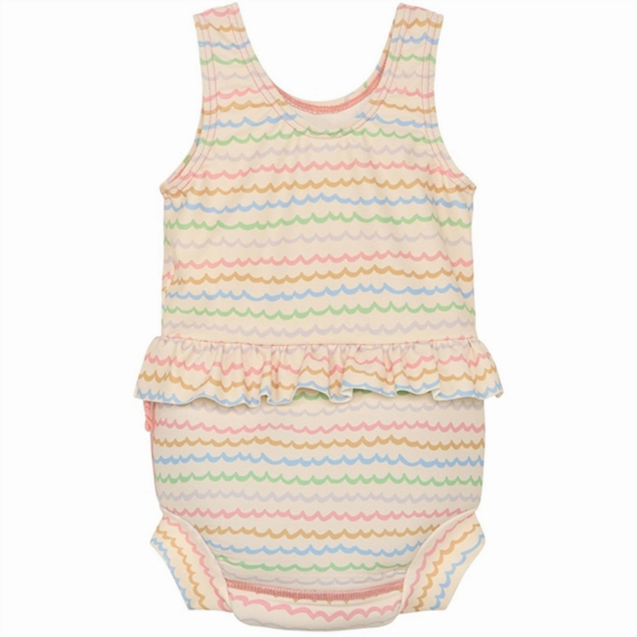 Hust & Claire Shrimp Maddie Swimsuit w. Swim Diaper