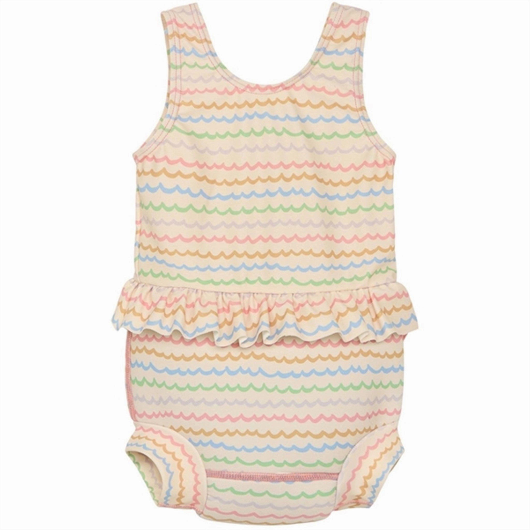 Hust & Claire Shrimp Maddie Swimsuit w. Swim Diaper