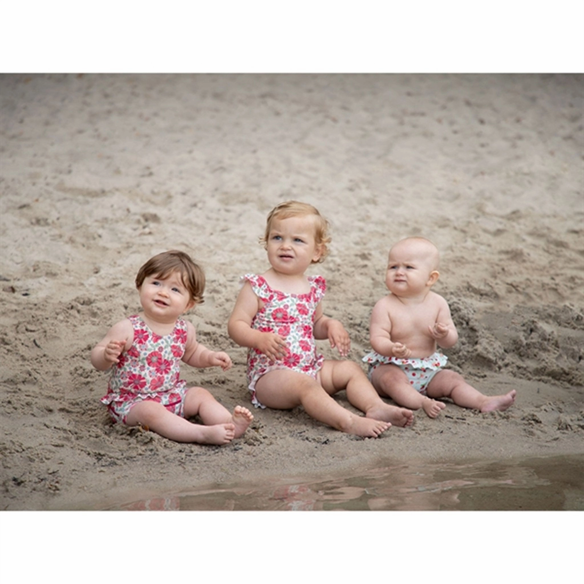 Hust & Claire Soft Pink Maddie Diaper Swimsuit