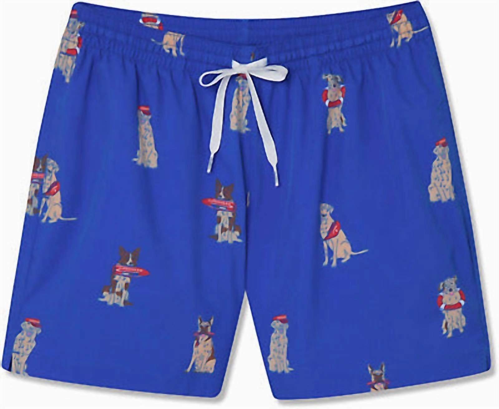 I Let The Dogs Out Swim Trunks In Blue