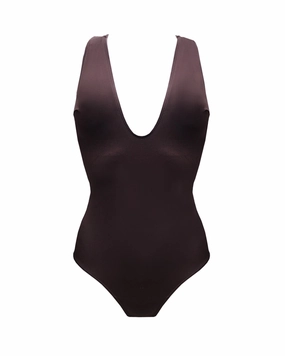 ILLUMINATE Body Swimsuit | Chocolate Brown