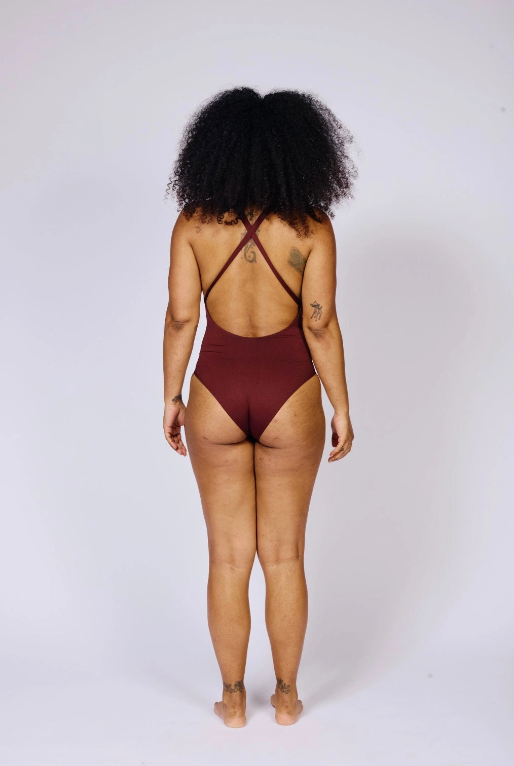 ILLUMINATE Body Swimsuit | Maroon
