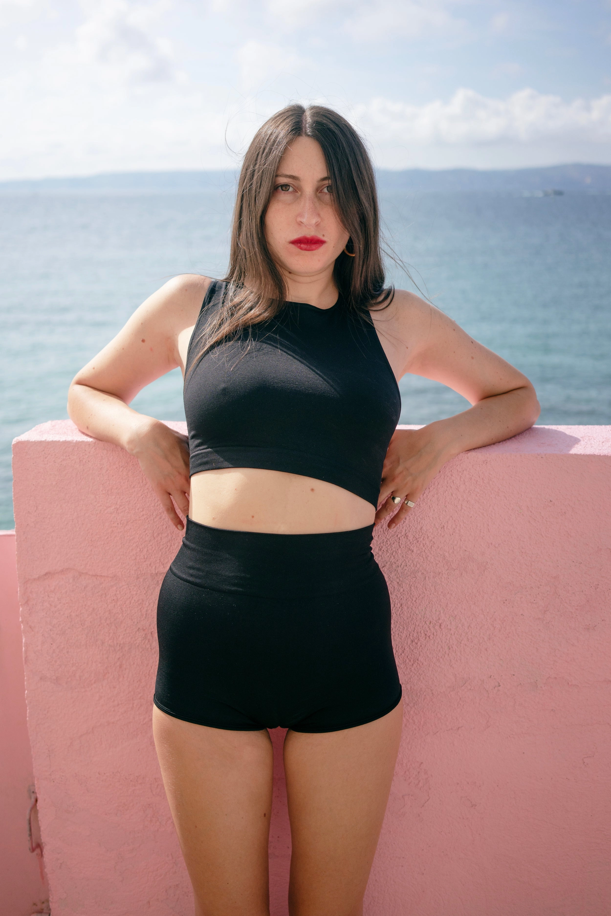 INSPIRE Bikini Bra Top | Black