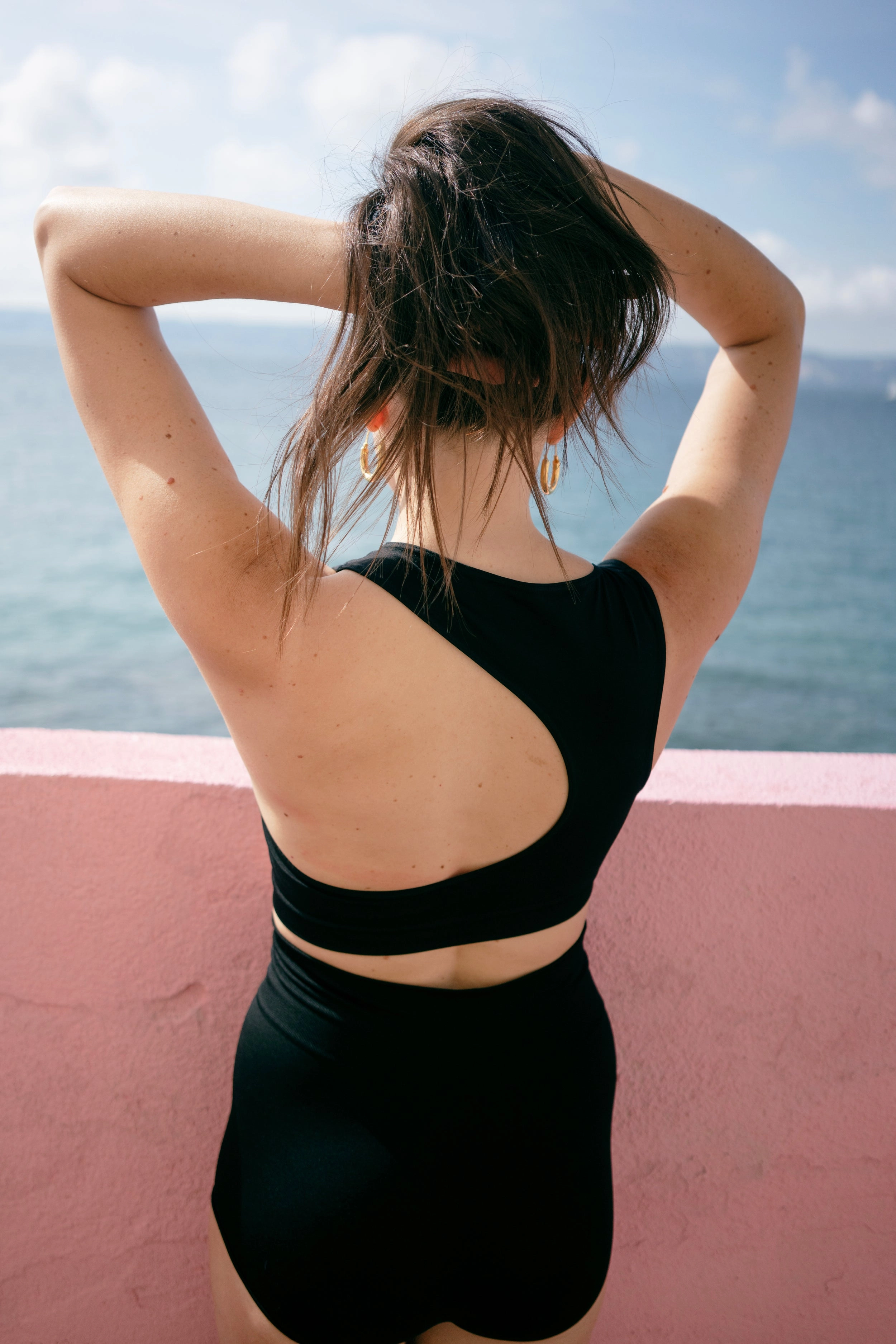 INSPIRE Bikini Bra Top | Black