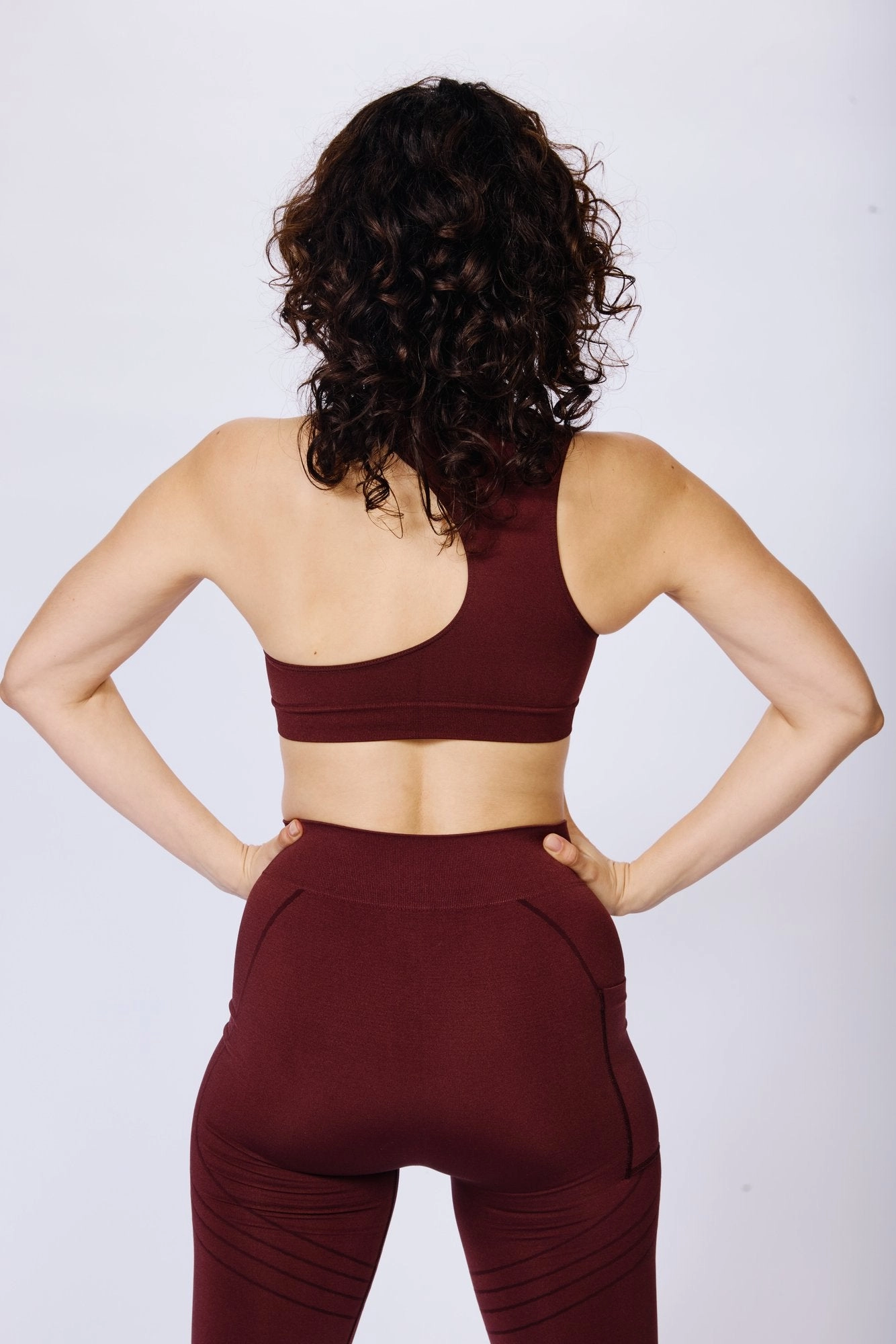 INSPIRE Bikini Bra Top | Maroon