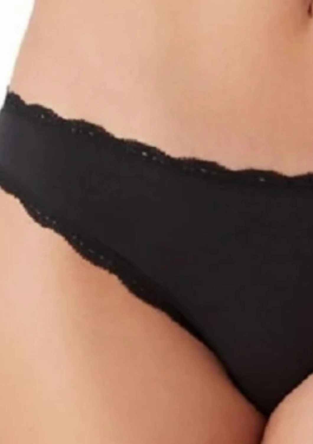 Inspired Eyelet Bikini Bottom In Night