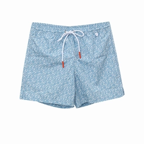 Isaia blue Polyester Men's Swimwear