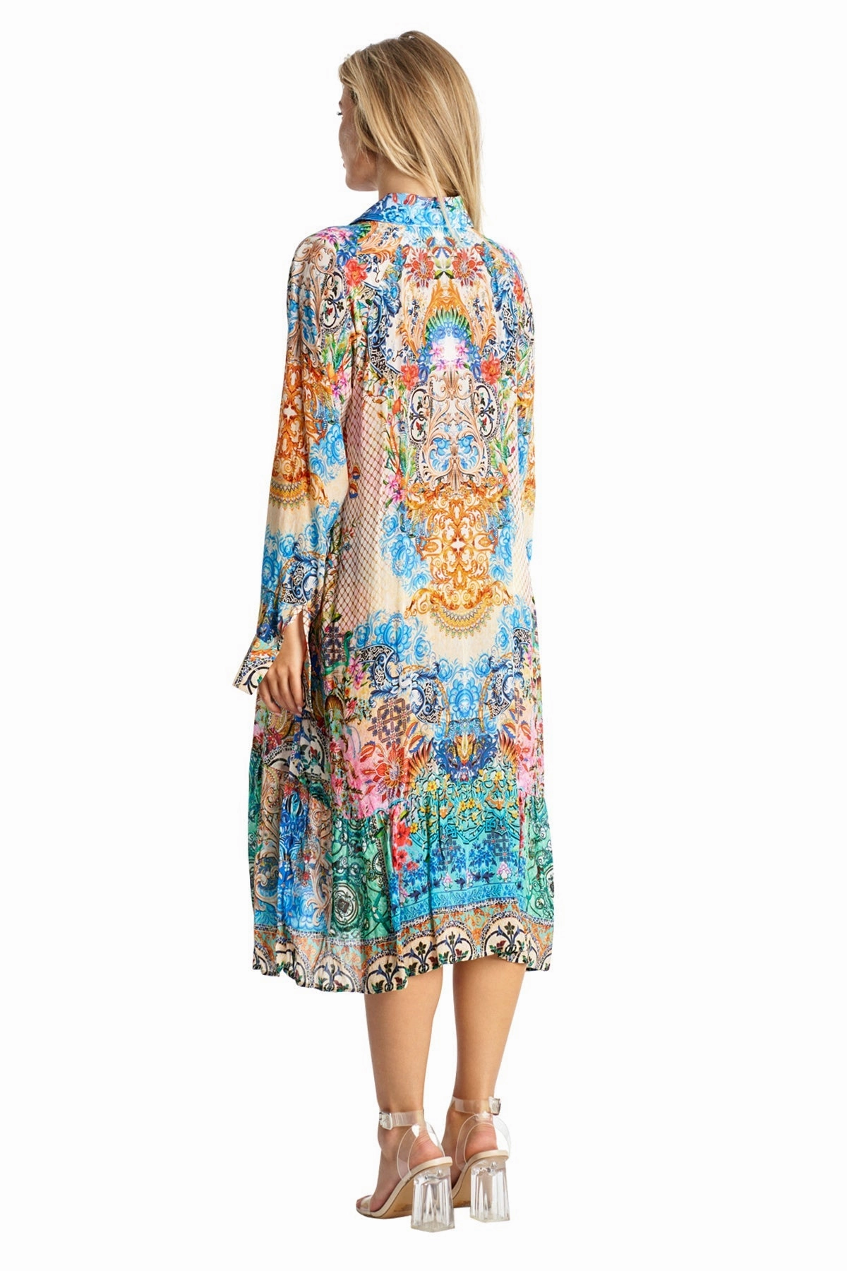 Jalina Maxi Buttoned Overshirt