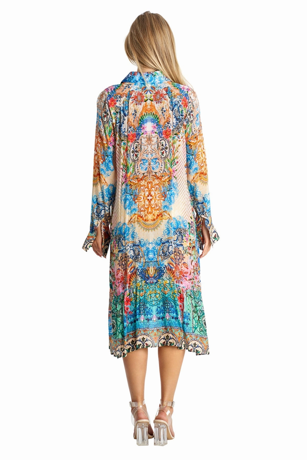 Jalina Maxi Buttoned Overshirt