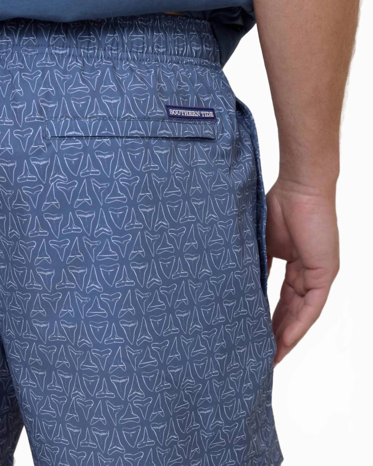 Jaw Breakers Swim Trunk In Light Indigo