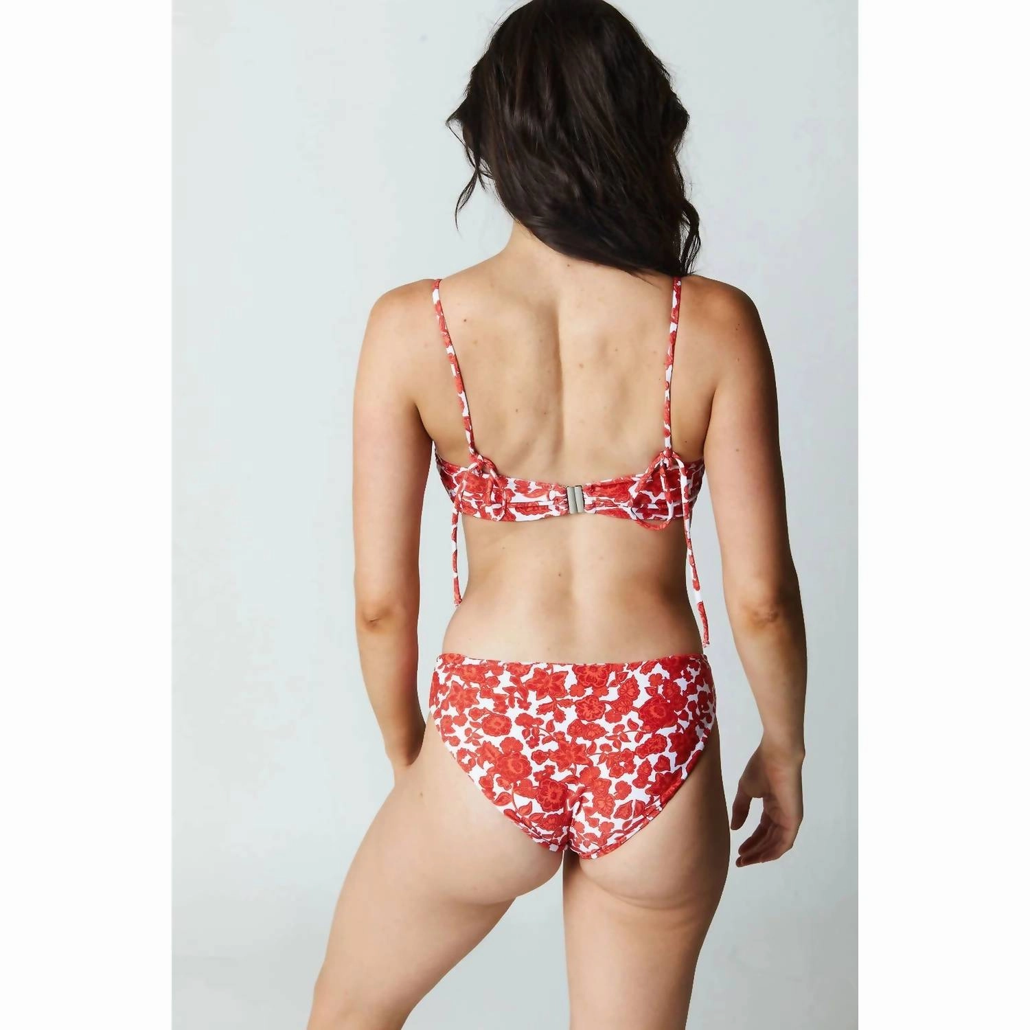 Jessa Bottom In Crimson Batik