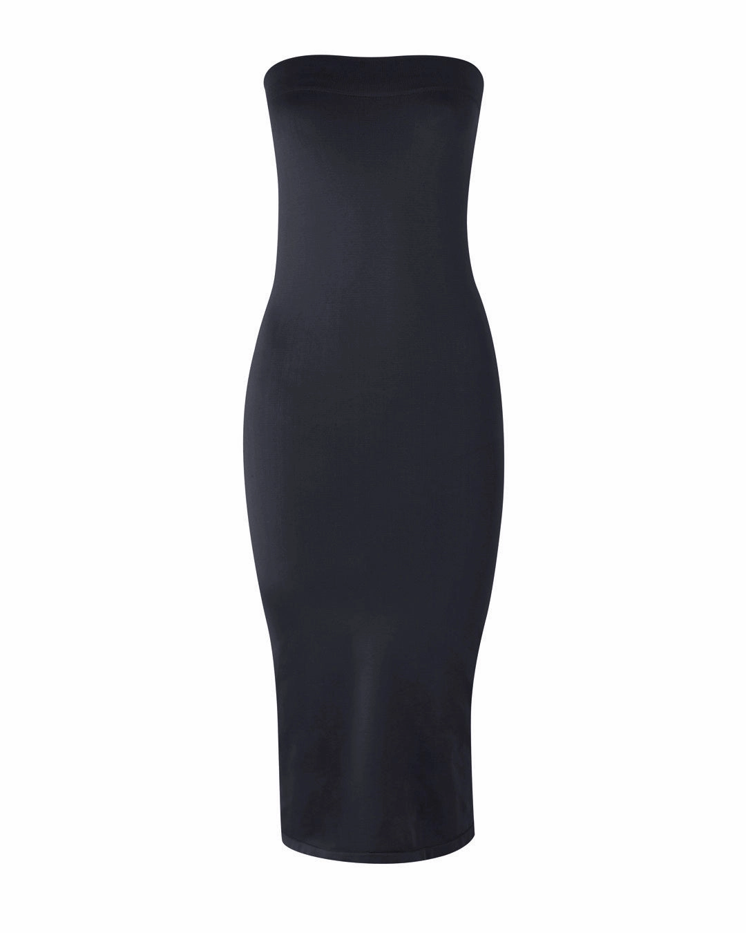 JOYOUS Bandeau Tube Dress | Black