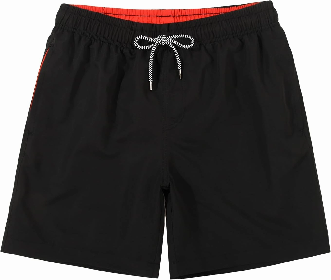 JOYSON Mens Swim Trunks Quick Dry Swim Shorts with Mesh Lining Solid Color Swimwear Bathing Suits
