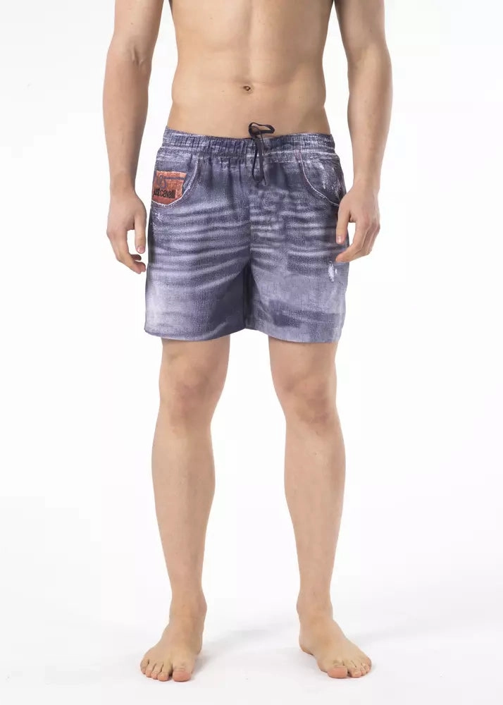 Just Cavalli Polyester Men Swim Men's Short