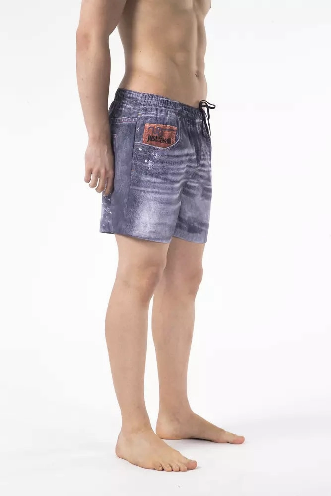 Just Cavalli Polyester Men Swim Men's Short