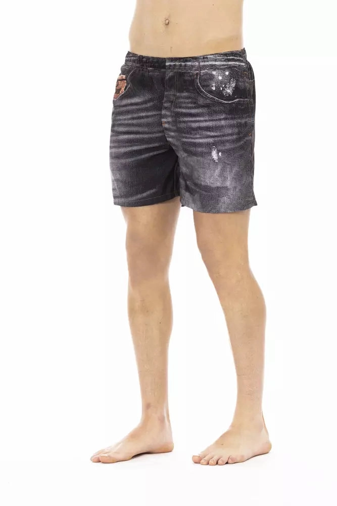 Just Cavalli Polyester Men Swimwear Men's Shorts