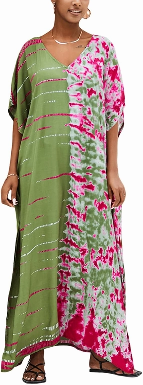Kaftan for Women Plus Size Bathing Suit Cover up Batwing Dress Loose fit Moroccan Caftan mumu Dresses for Women