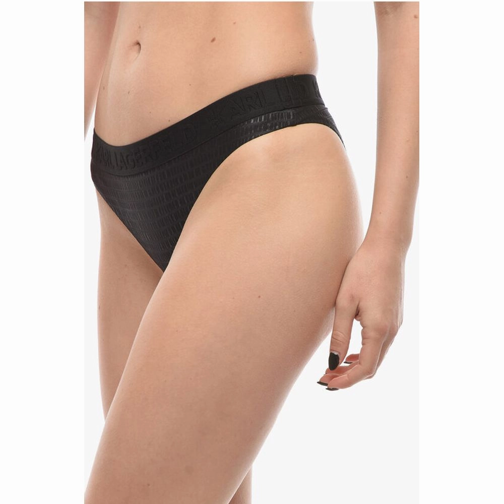 Karl Lagerfeld All-Over Motif Bikini Women's Bottom