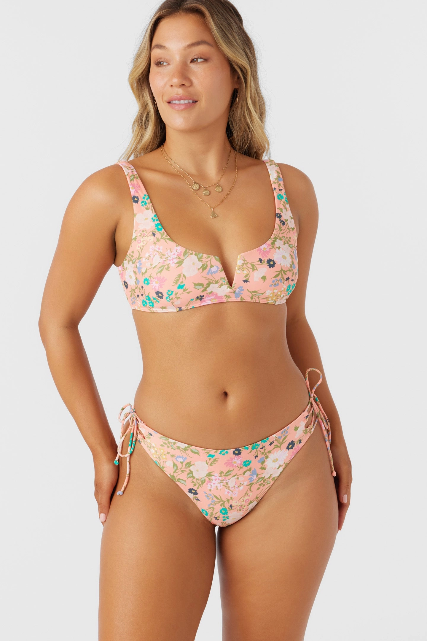 KELLY FLORAL POPOYO BRALETTE TOP