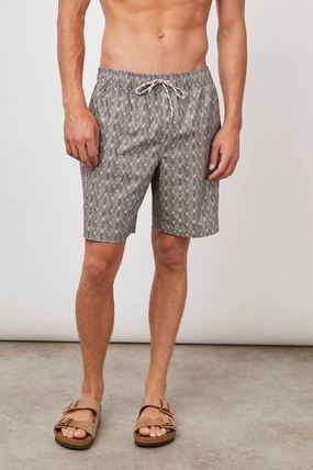Kian Swim Short In Tin Stamp