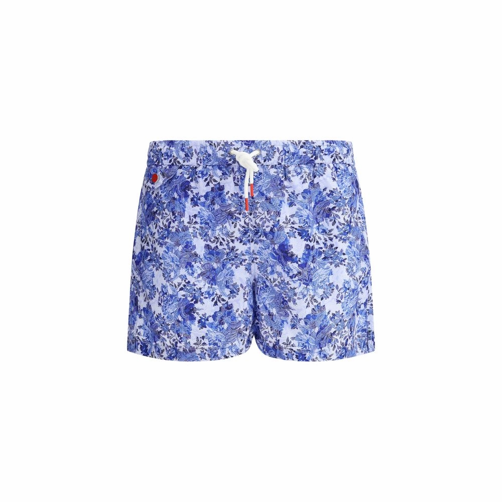 Kiton Paisley print Men's Swimshorts