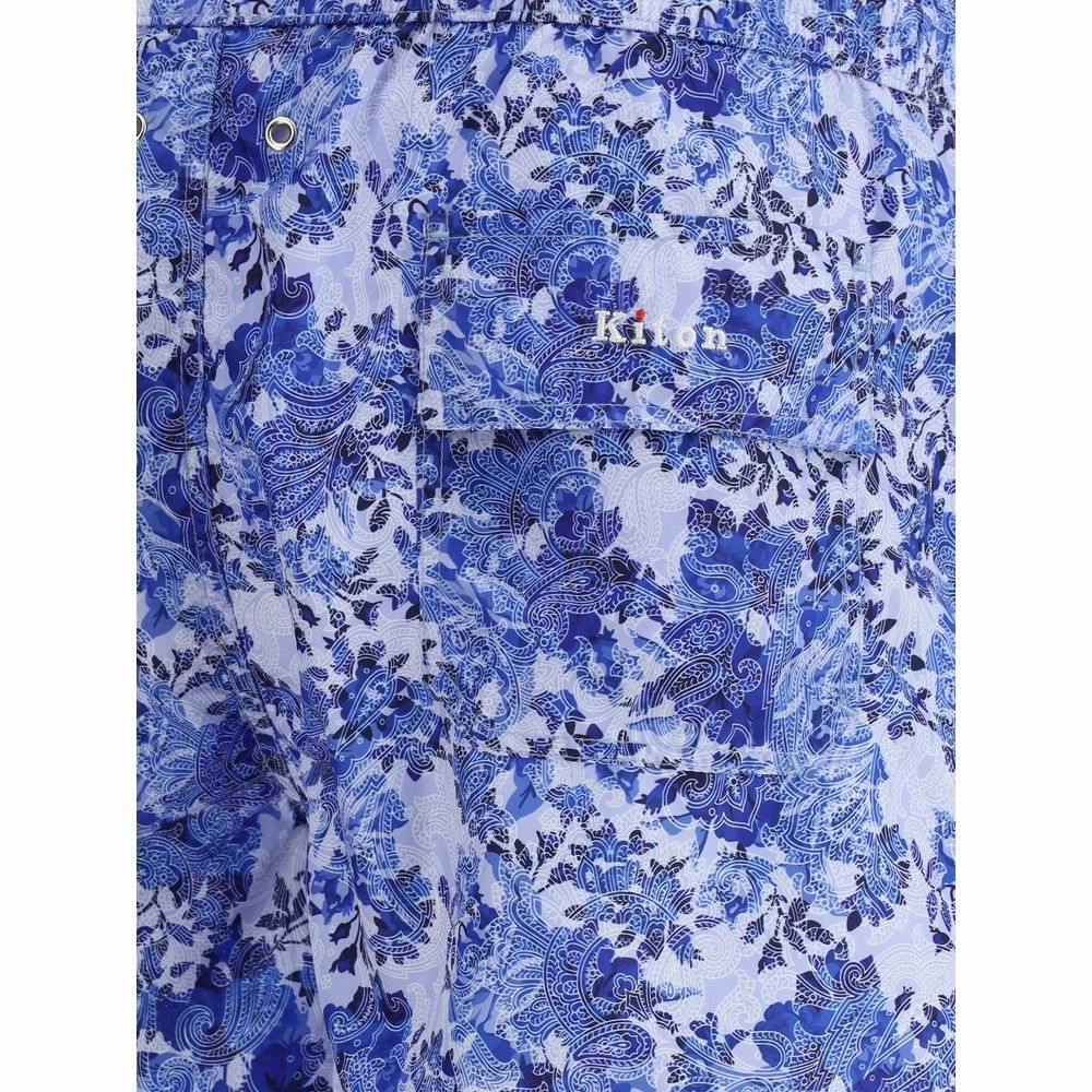Kiton Paisley print Men's Swimshorts