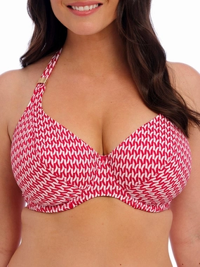 Koh Lipe Halter Bikini Top - Radiant Red
