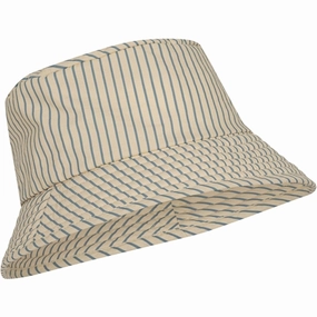 Konges Sljd Asnou Bucket Hat Stripe Bluie