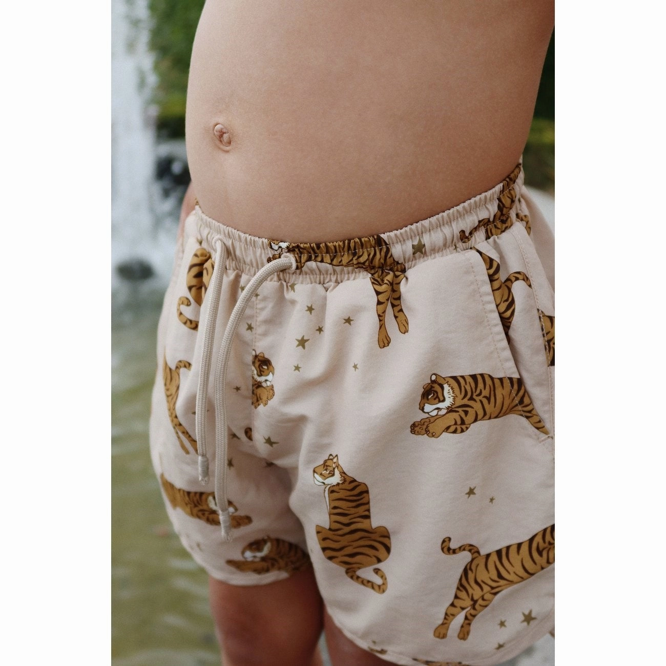 Konges Sljd Asnou Swim Shorts Tiger