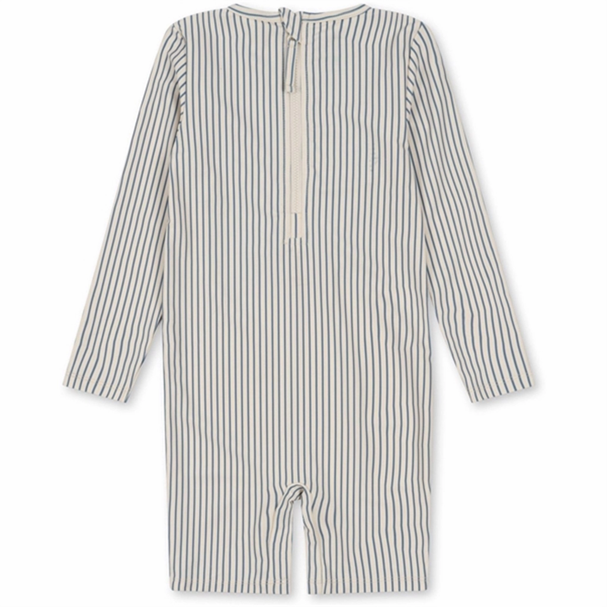 Konges Sljd Aster UV Onesie Stripe Bluie