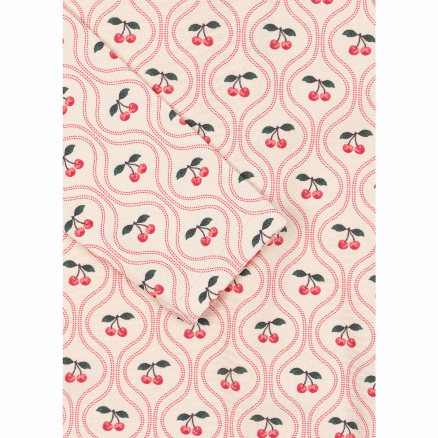 Konges Sljd Cherry Pink Motif Merle Ls Swimsuit Grs