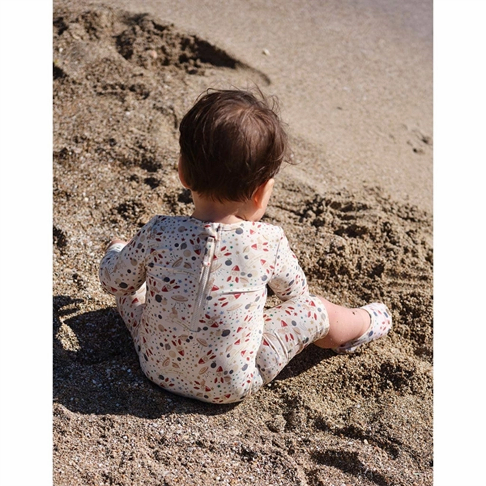 Konges Sljd Ciel Magique Bleu Aster UV Swim Onesie