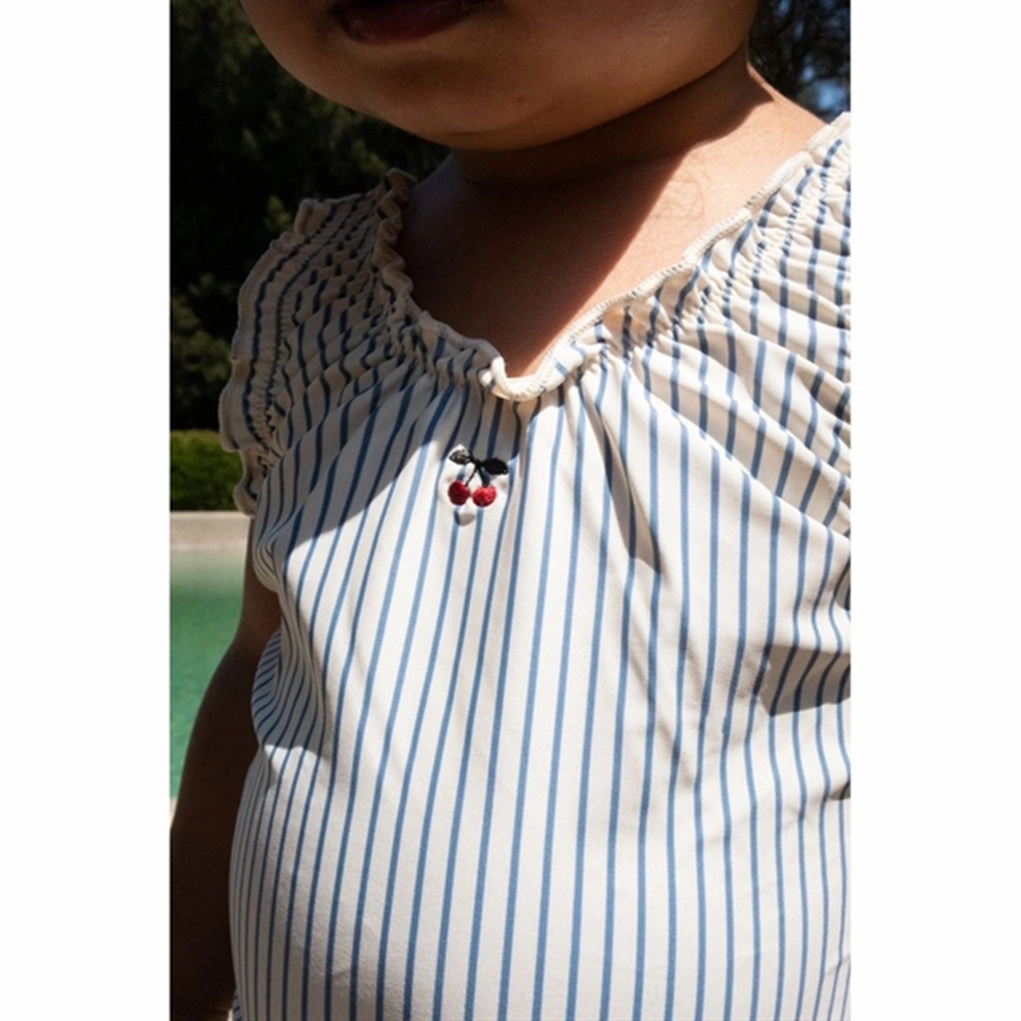 Konges Sljd Collette Swimsuit Blue Stripe