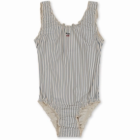 Konges Sljd Collette Swimsuit Blue Stripe