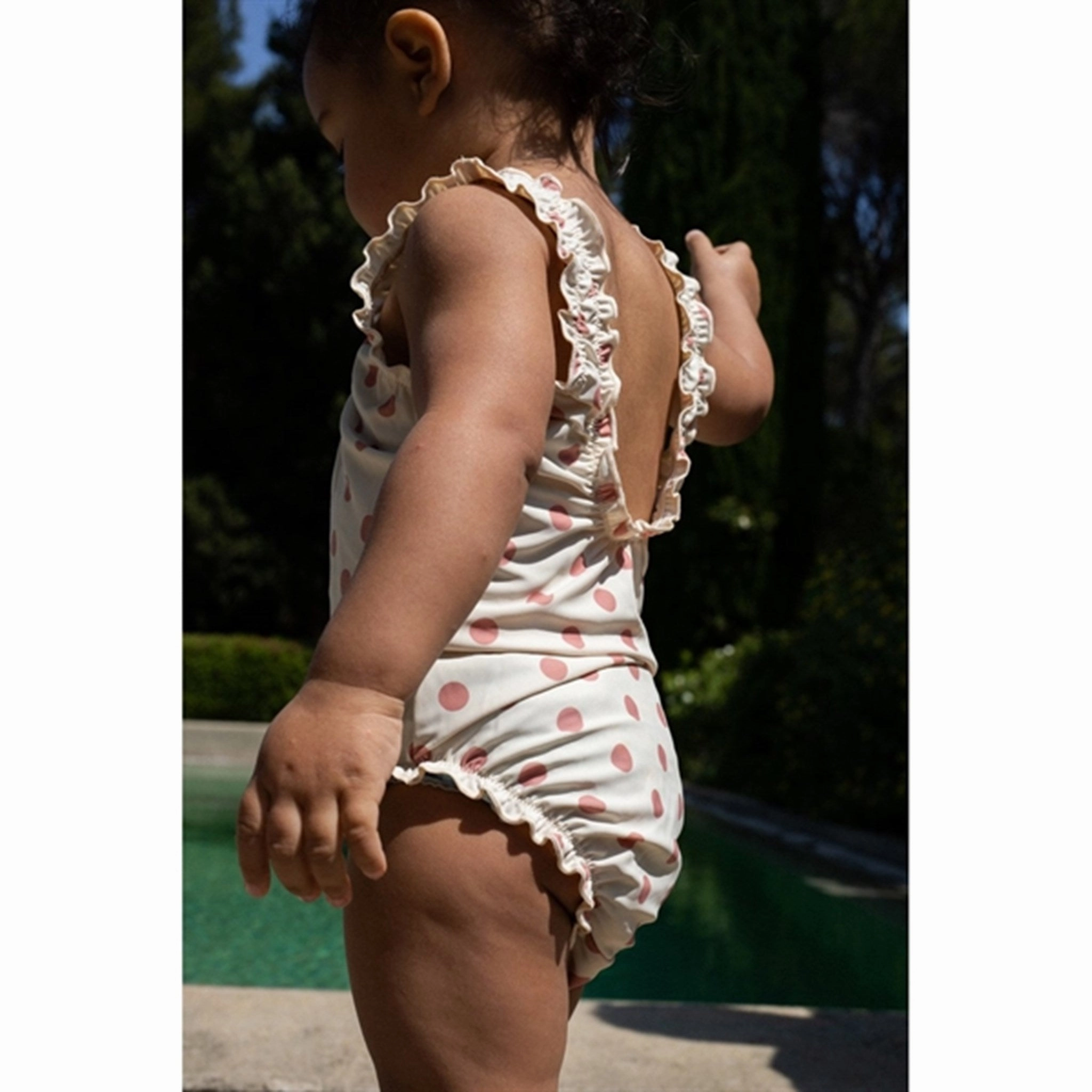 Konges Sljd Collette Swimsuit Dot Rose