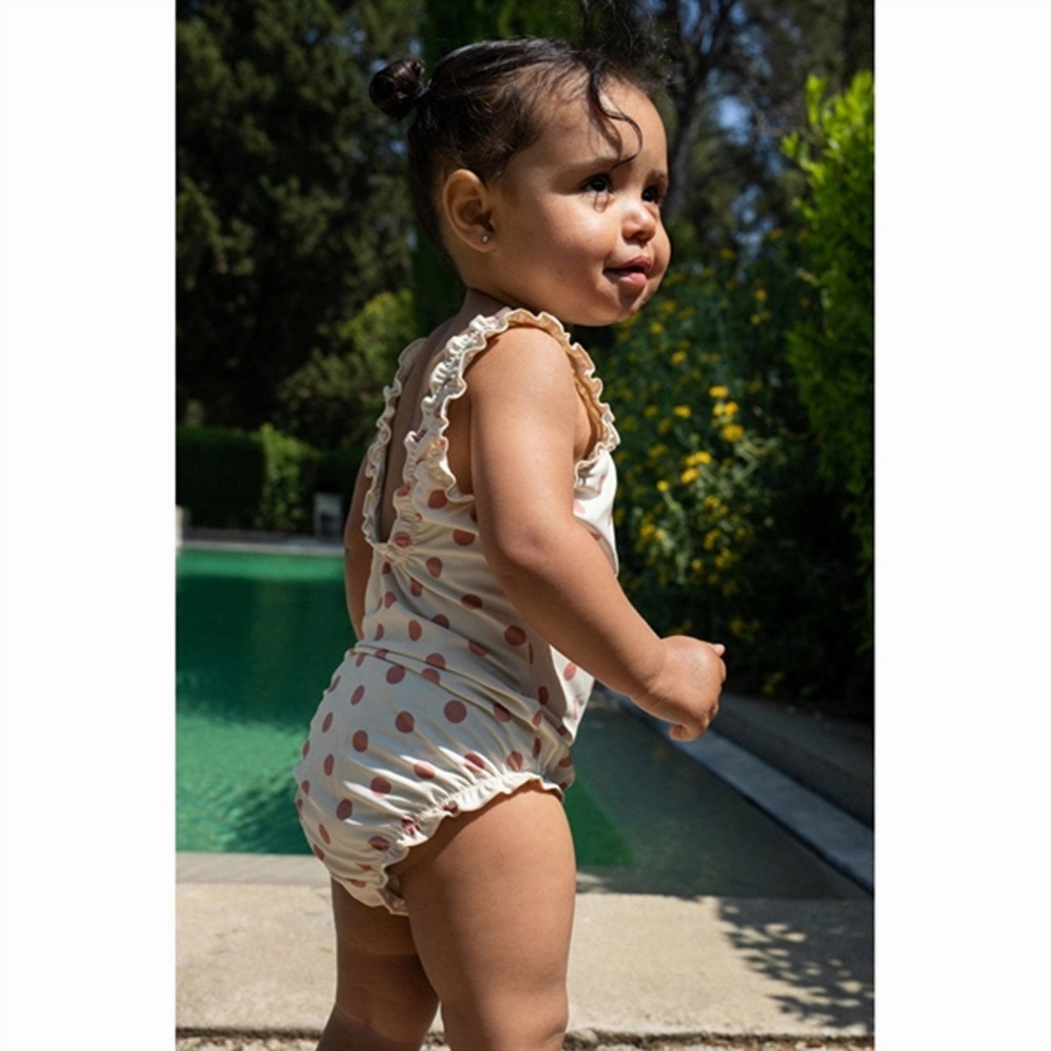 Konges Sljd Collette Swimsuit Dot Rose