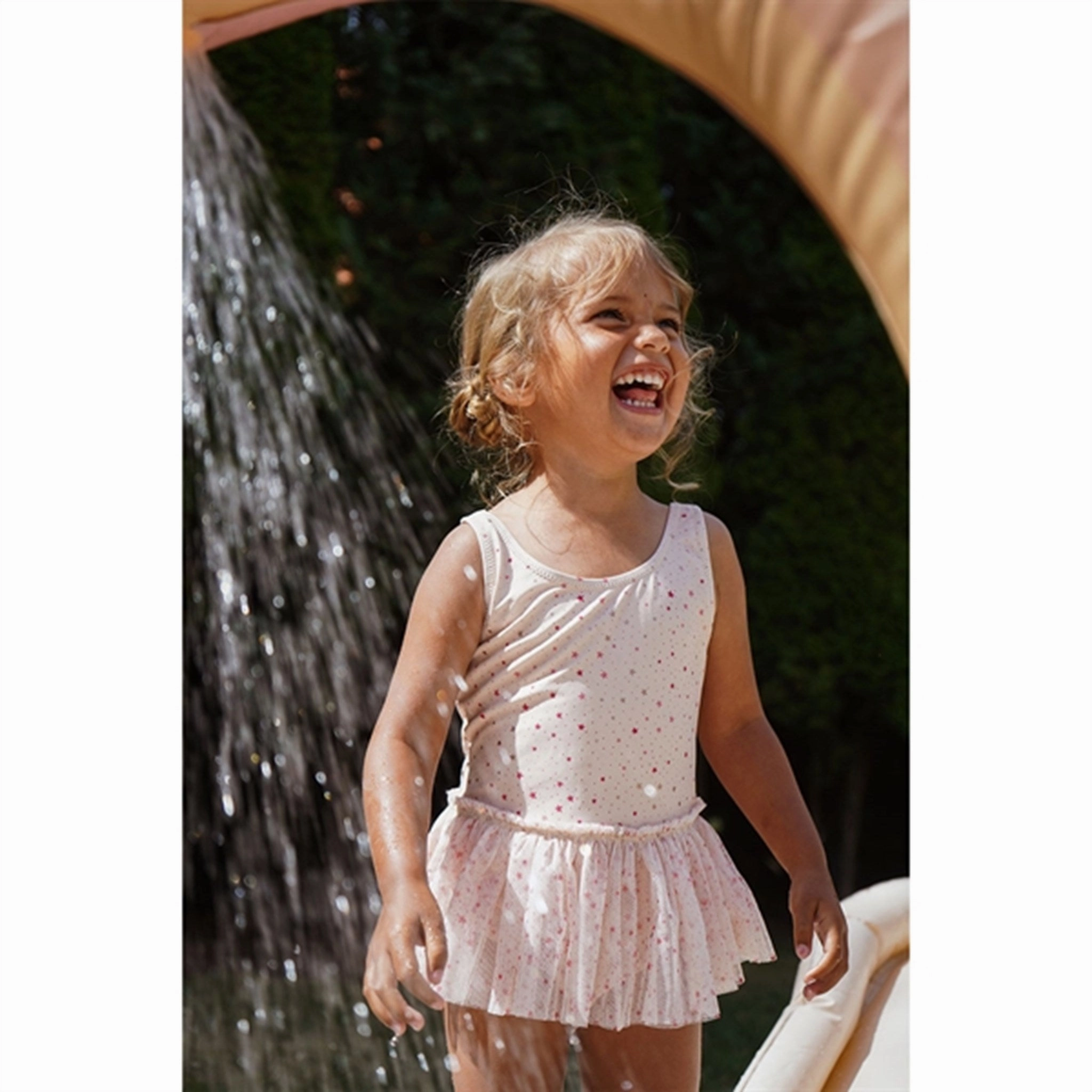 Konges Sljd Etoile Pink Sparkle Strut Swimsuit