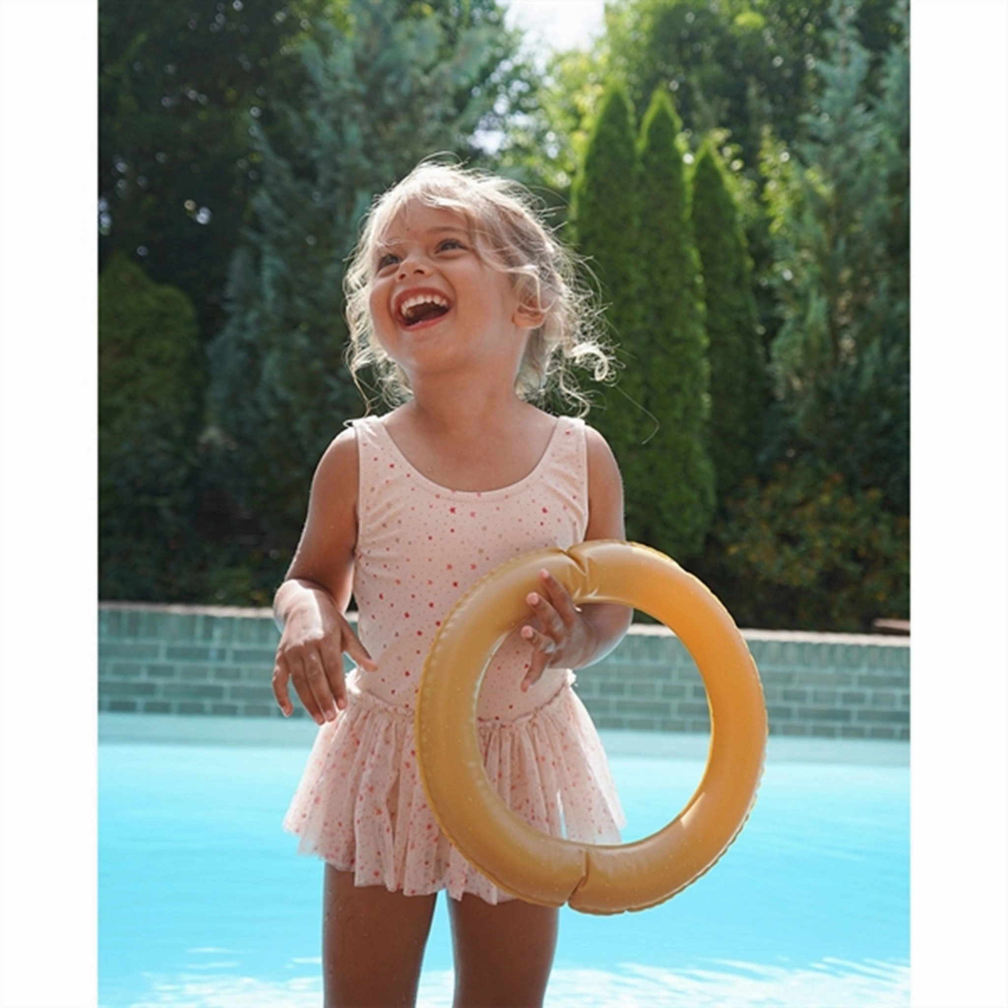 Konges Sljd Etoile Pink Sparkle Strut Swimsuit