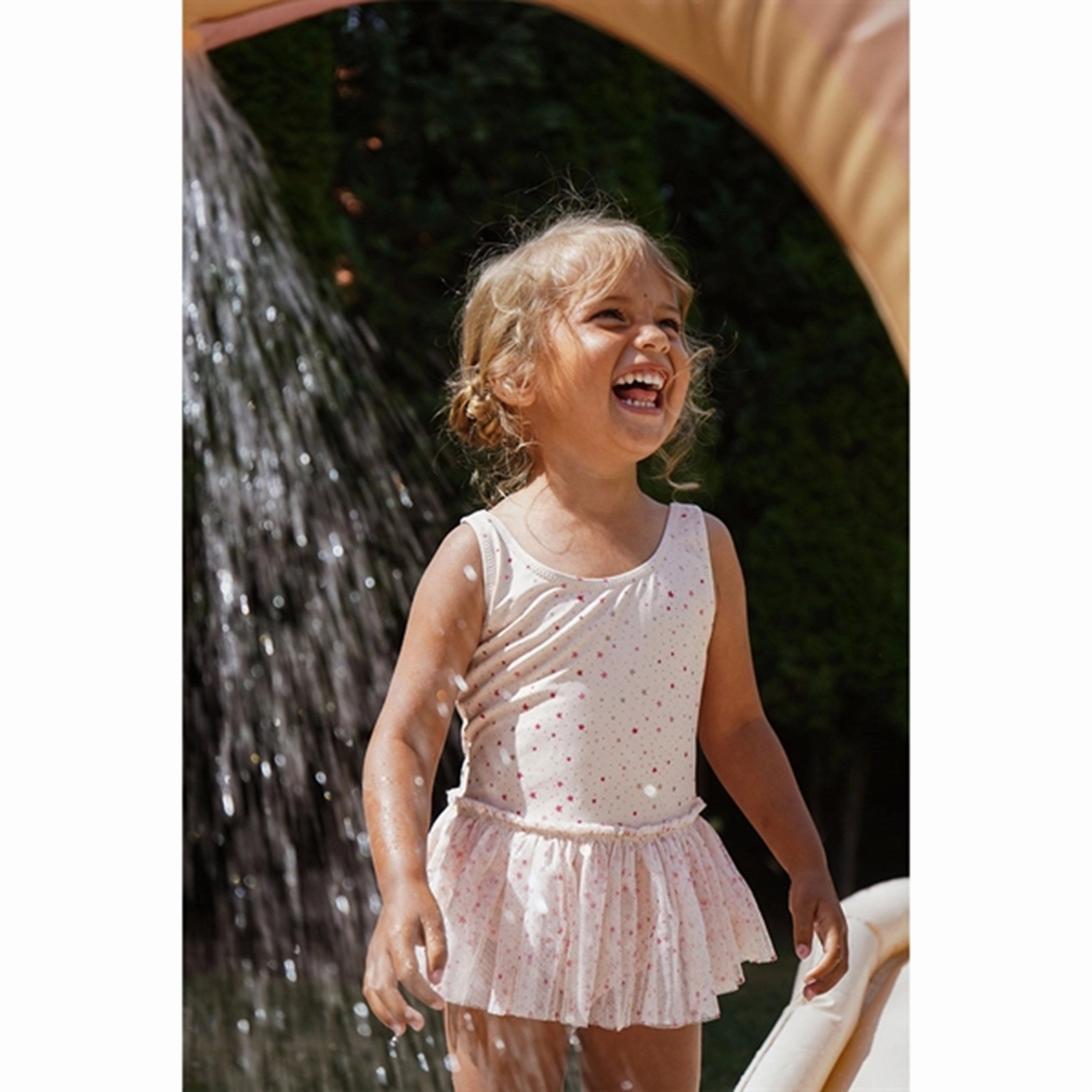 Konges Sljd Etoile Pink Sparkle Strut Swimsuit