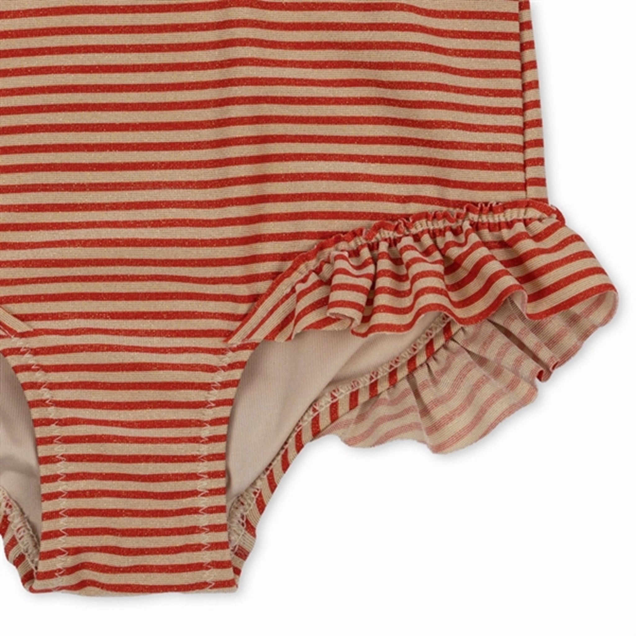 Konges Sljd Jade Ls Swimsuit Glitter Stripe