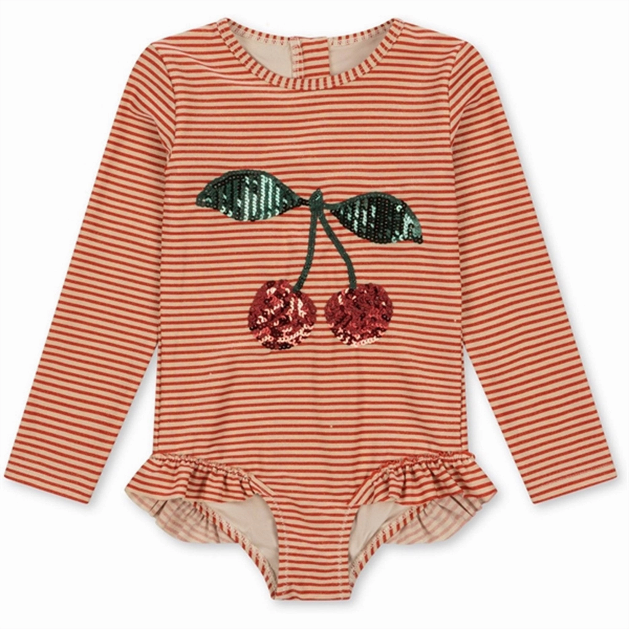Konges Sljd Jade Ls Swimsuit Glitter Stripe