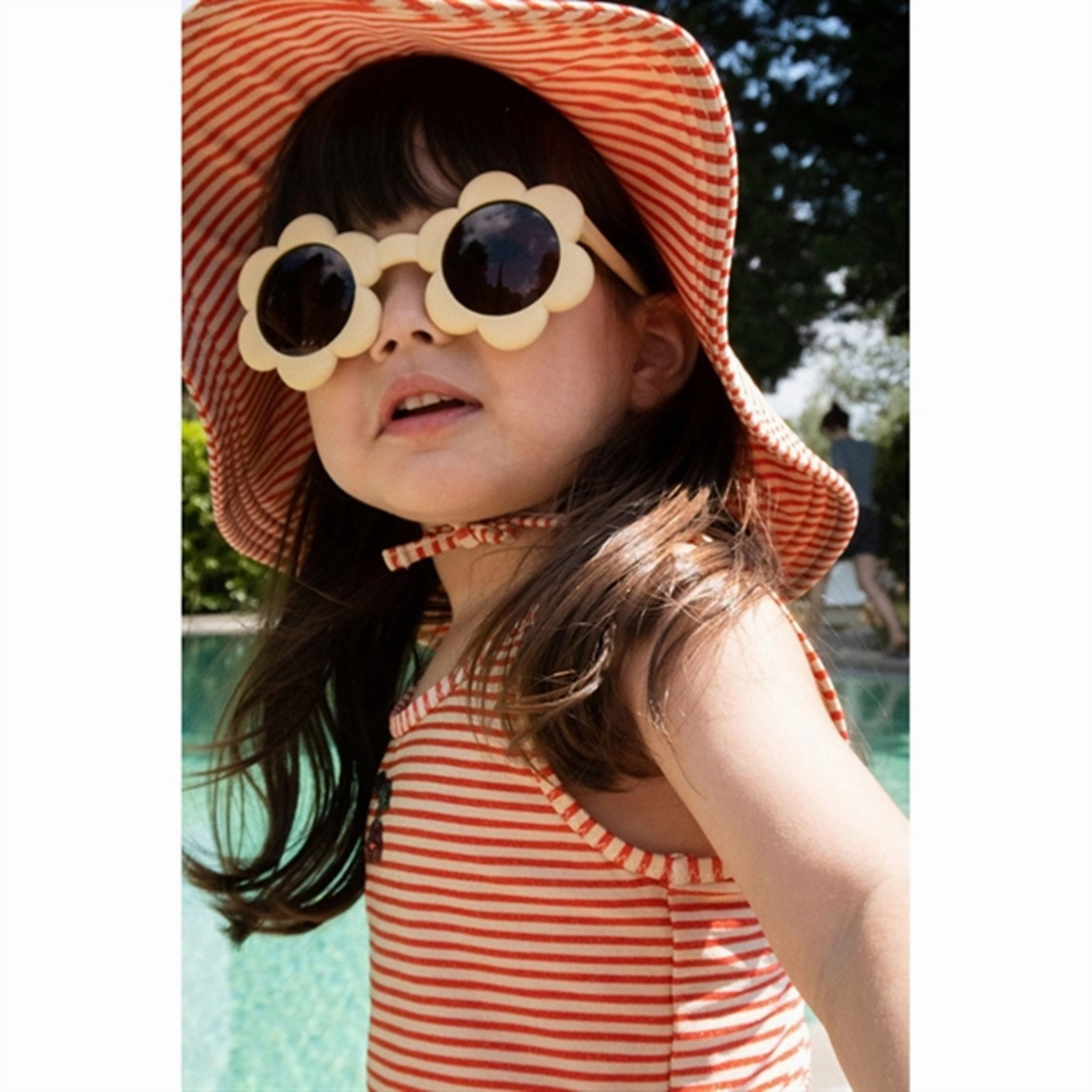 Konges Sljd Jade Swim Hat Glitter Stripe
