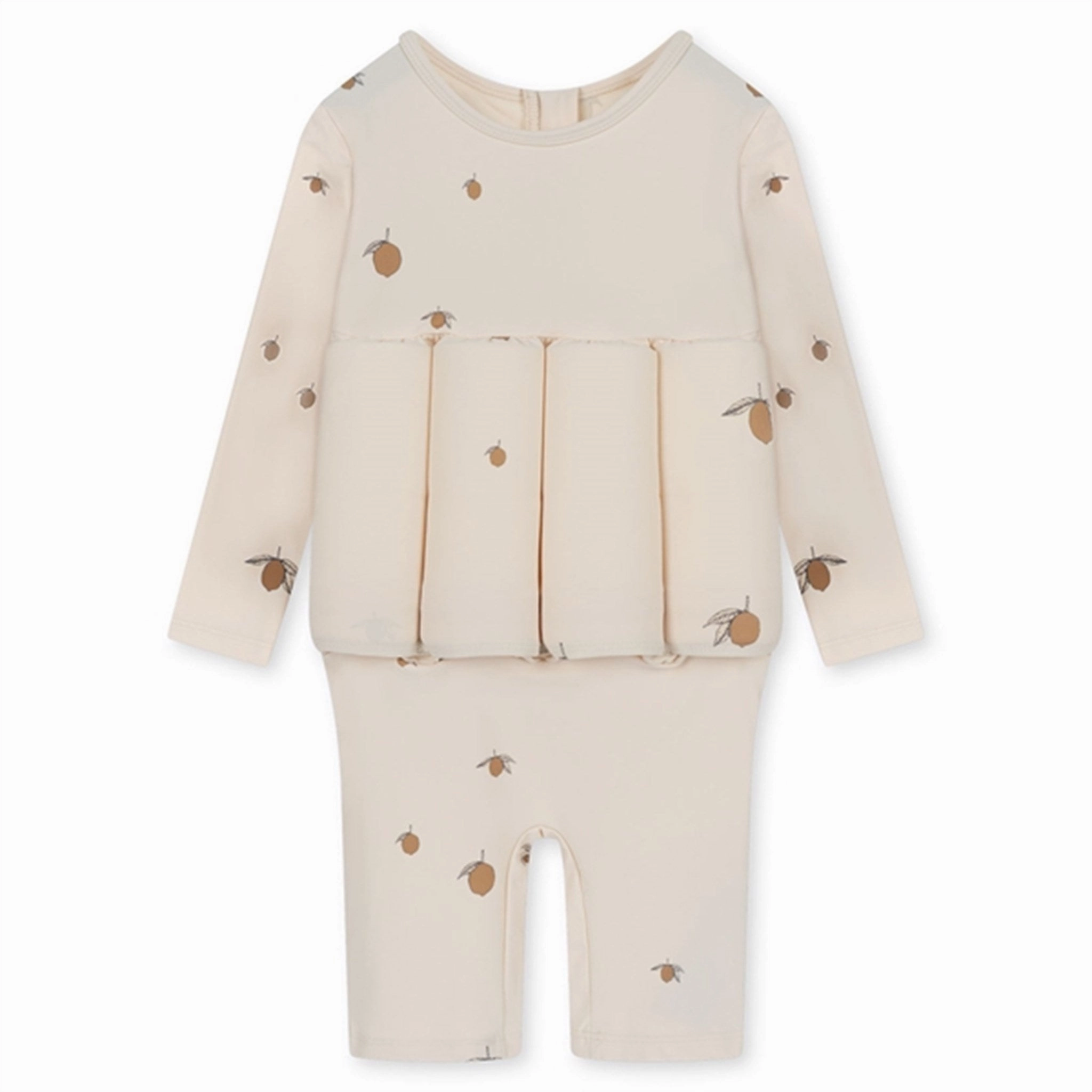 Konges Sljd Lemon Float UV Swim Onesie