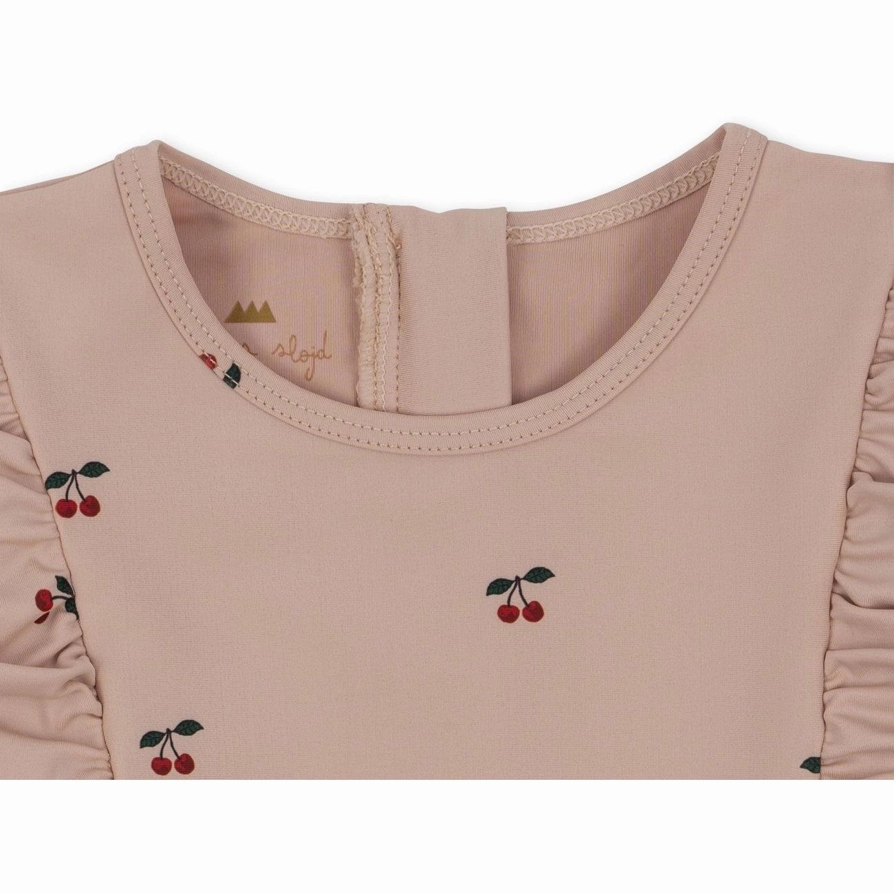 Konges Sljd Manuca Frill Swim Blouse Cherry Blush
