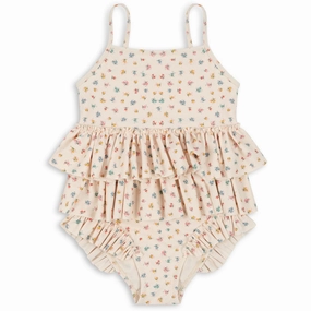 Konges Sljd Manuca Frill Swimsuit Bloomie Sprinkle